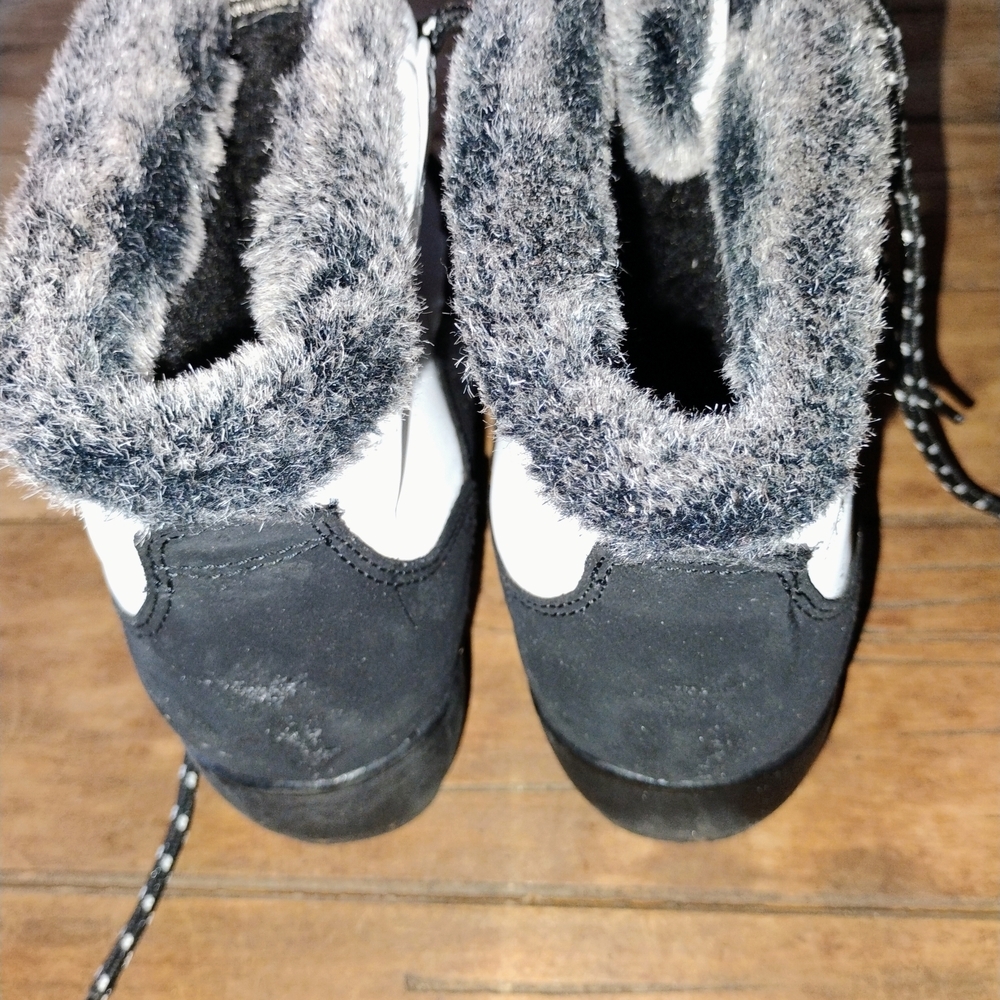 NEW With Box Weatherproof Linda Boots 8M White Faux Fur Winter Snow Boot - Picture 7 of 7